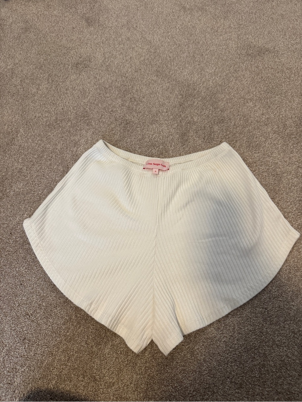 Lisa Says Gah Ribbed Lounge Shorts